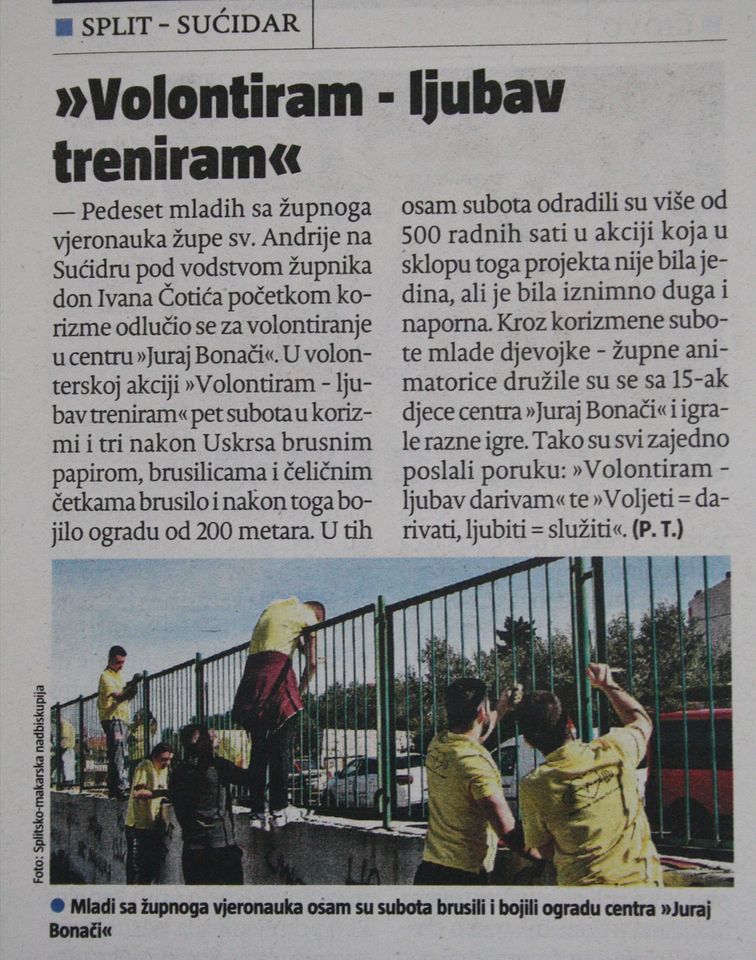 VOLONTIRAM – LJUBAV TRENIRAM