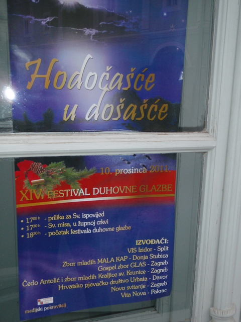 HODOČAŠĆE U DOŠAŠĆE VIS IZIDORA